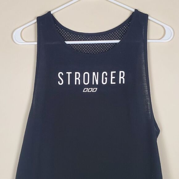 With Love Black Sheer Tank No Size - Picture 2 of 5